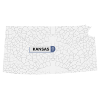Kansas Chat Lines Map