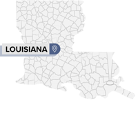 Louisiana Chat Lines Map
