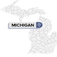 Michigan Chat Lines Map