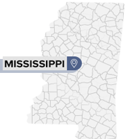 Mississippi Chat Lines Map