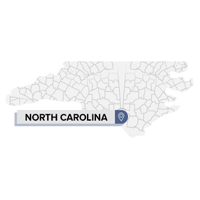 North Carolina Chat Lines Map