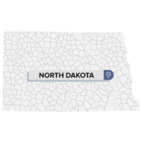 North Dakota Chat Lines Map