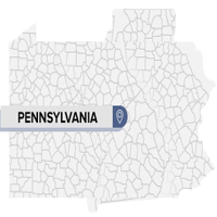 Pennsylvania Chat Lines Map