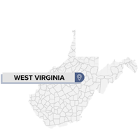 West Virginia Chat Lines Map