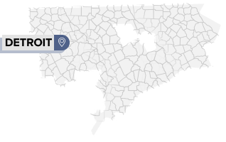 Detroit Chat Lines Map