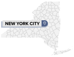 New York City Chat Lines Map