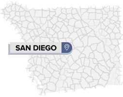 San Diego Chat Lines Map