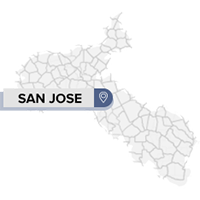 San Jose Chat Lines Map