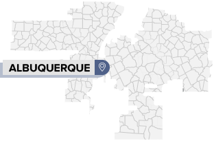 Albuquerque Chat Lines Map