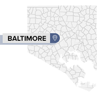 Baltimore Chat Lines Map