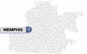 Memphis Chat Lines Map