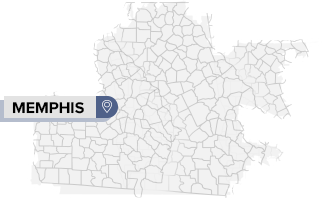 Memphis Chat Lines Map