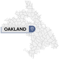 Oakland Chat Lines Map