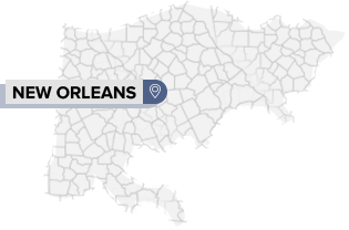 New Orleans Chat Lines Map