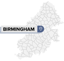 Birmingham Chat Lines Map